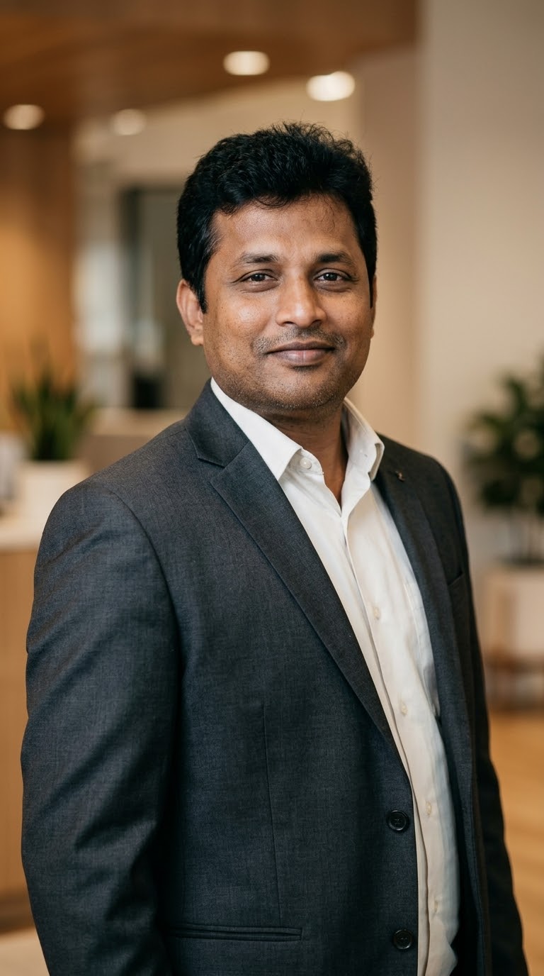 Portrait of Naresh Velusamy
